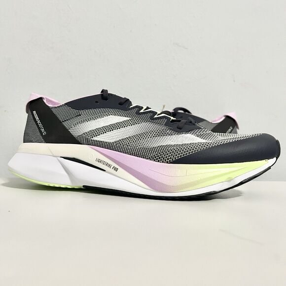 adidas Other - Adidas Boston 12 “Black Green Spark” Men’s Size 10.5-11.5 Running Sneaker No Lid